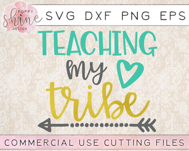 Teaching My Tribe SVG Poppy Shine Design 