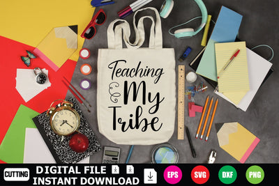 Teaching My Tribe SVG Shahin alam 