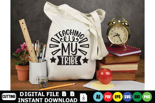 Teaching My Tribe SVG Shahin alam 