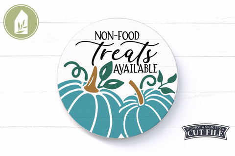 Teal Pumpkin SVG | Non-Food Treats SVG | Halloween Sign SVG SVG LilleJuniper 