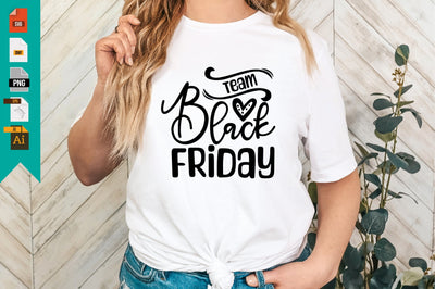 Team Black Friday SVG Craftlabsvg24 