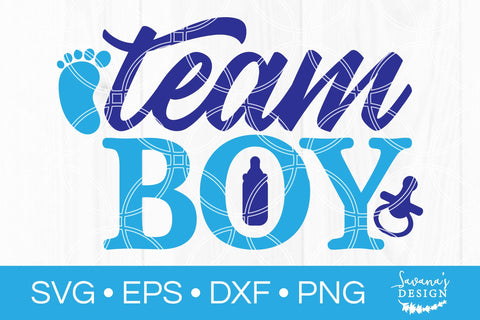 Team Boy SVG SVG SavanasDesign 
