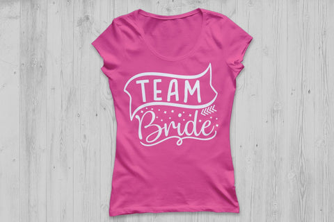Team Bride| Wedding SVG Cutting Files SVG CosmosFineArt 