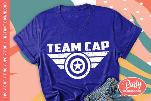 TEAM CAP | American captain, leader SVG SVG Partypantaloons 
