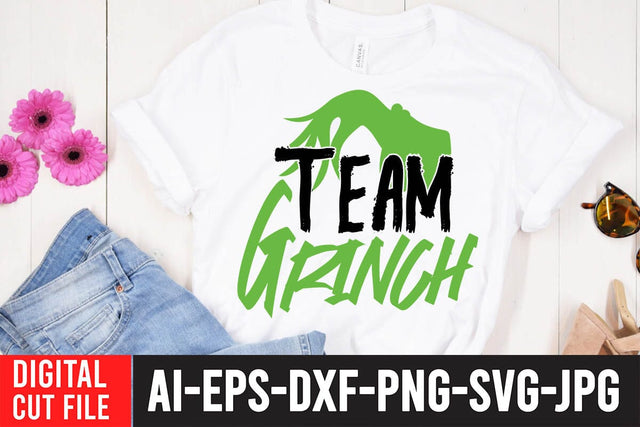 Team Grinch SVG Cut File SVG BlackCatsMedia 