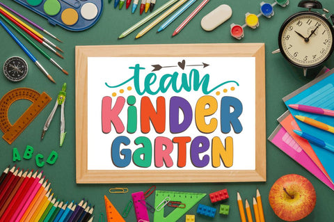 Team kindergarten SVG SVG Regulrcrative 
