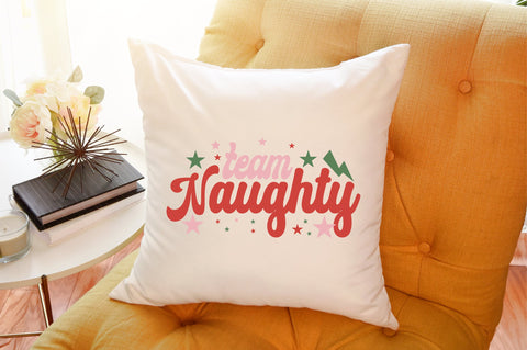 Team Naughty Christmas SVG Design SVG designartist 