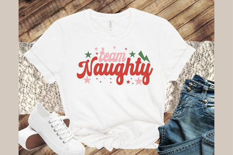 Team Naughty Christmas SVG Design SVG designartist 