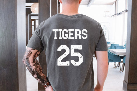 Team Spirit - Distressed Sports Font Font KA Designs 