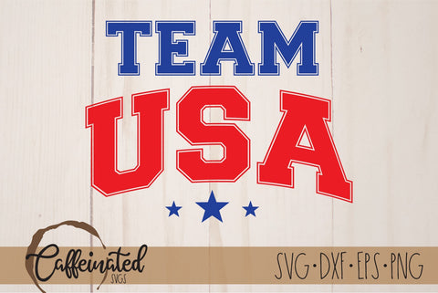 Team USA svg SVG Caffeinated SVGs 