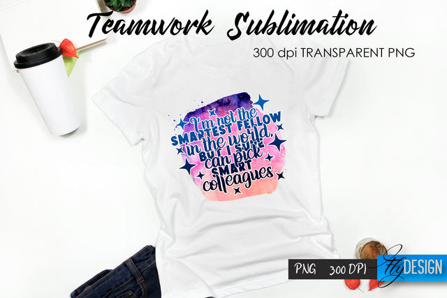 Teamwork T-Shirt Sublimation. Dream Team T-Shirt Design v.13 Sublimation Fly Design 