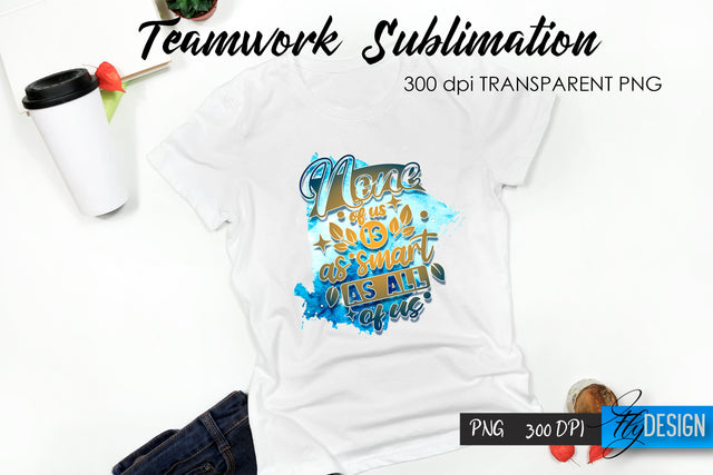 Teamwork T-Shirt Sublimation. Dream Team T-Shirt Design v.22 Sublimation Fly Design 