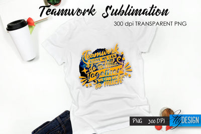 Teamwork T-Shirt Sublimation. Dream Team T-Shirt Design v.27 Sublimation Fly Design 