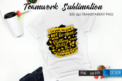 Teamwork T-Shirt Sublimation. Dream Team T-Shirt Design v.5 Sublimation Fly Design 