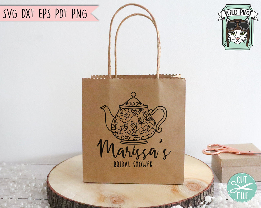 Teapot SVG, Teacup SVG, Tea Pot Flowers SVG, Tea Cup Flowers SVG, Tea ...