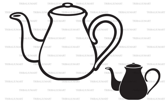 Teapot SVG TribaliumArtSF 