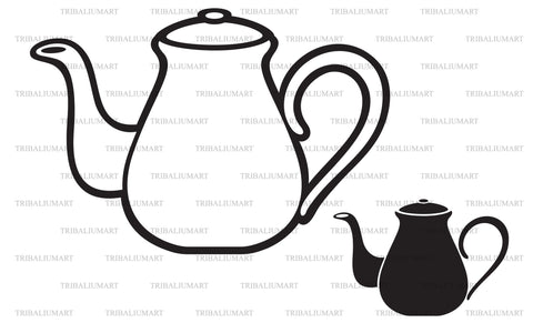 Teapot SVG TribaliumArtSF 