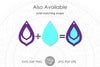 Teardrop earrings, SVG, cut file, laser cutting templates | So Fontsy