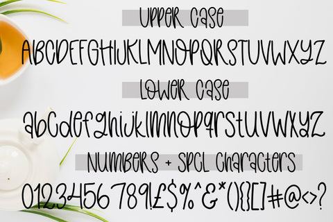 Teashop Font Freeling Design House 