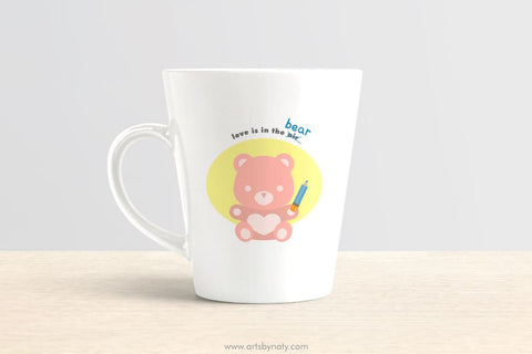 Teddy Bear cute love quote SVG clipart. SVG Arts By Naty 