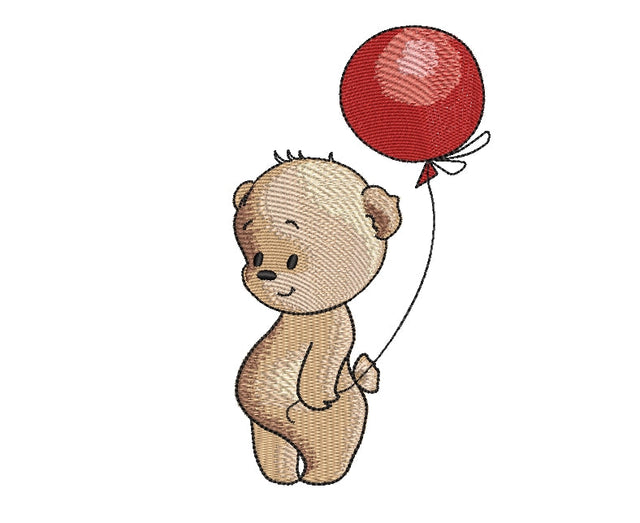 Teddy bear embroidery design Embroidery/Applique DESIGNS ArtEMByNatalia 