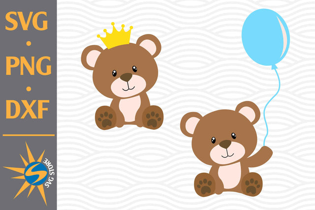 Teddy Bear SVG, PNG, DXF Digital Files Include SVG SVGStoreShop 