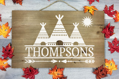 Teepee Monogram Svg, Teepee Svg, Teepees Clip Art SVG Pinoyart Kreatib 