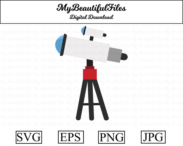 telescope - space SVG MyBeautifulFiles 