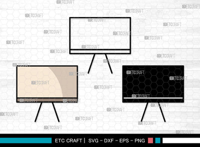 Television Icons Color, Television Svg, Movie Svg, Televisions, Television Screen, Television Bundle, Icon Bundle, Svg Cut File, Dxf, Eps, Png, SVG ETC Craft 