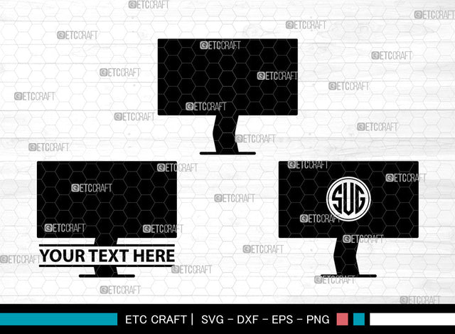 Television Icons Monogram, Television Svg, Movie Svg, Televisions, Television Screen, Television Monogram, Icon Monogram, Svg Cut File, Dxf, Eps, Png, SVG ETC Craft 