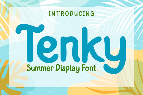 Tenky Font Font twinletter 