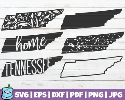Tennessee State SVG MintyMarshmallows 