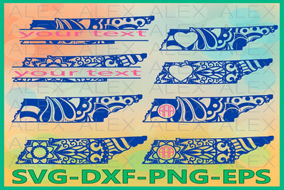 Tennessee State SVG SVG AlexSVGStudio 