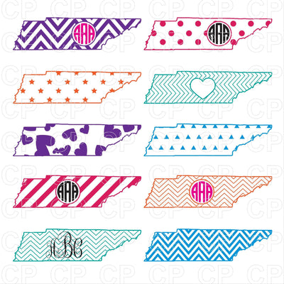 Tennessee SVG Bundle SVG cutperfectstudio