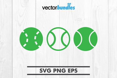 Tennis ball clip art svg SVG vectorbundles 