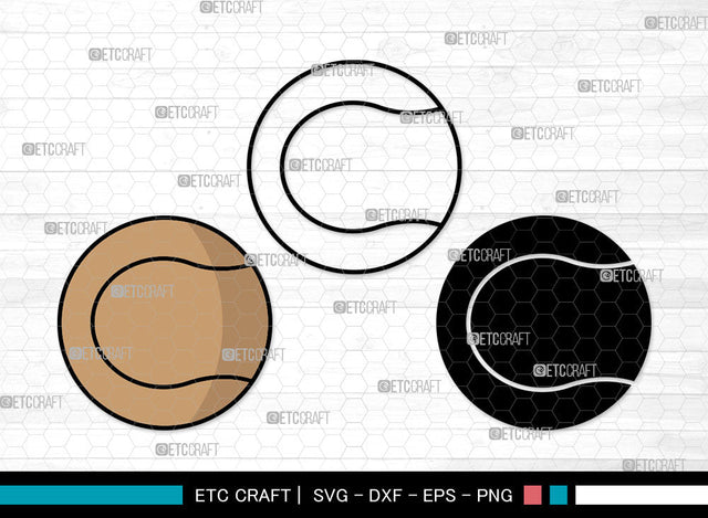 Tennis Ball Icons Color, Tennis Ball Svg, Sports Ball Svg, Tennis Balls, Balls, Tennis Ball Bundle, Icon Bundle, Svg Cut File, Dxf, Eps, Png, SVG ETC Craft 