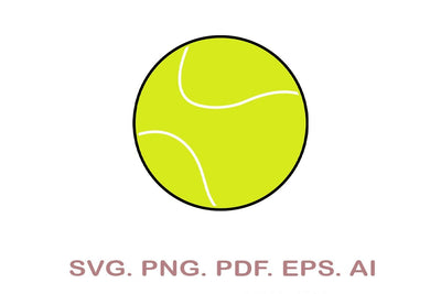 Tennis Ball SVG SVG MagicDesignUS 