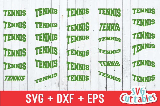 Tennis Layouts SVG Svg Cuttables 