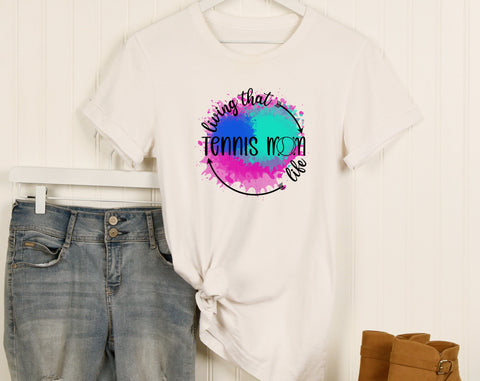 Tennis Mom Sublimation Designs Bundle, 6 Tennis Mom PNG Files, Tennis Mom Messy Bun PNG, Loud And Proud Tennis Mom PNG Sublimation HappyDesignStudio 