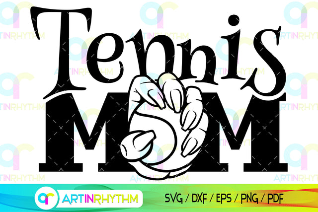 Tennis mom svg, ball games, sports svg SVG Artinrhythm shop 