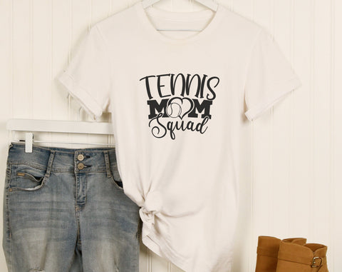 Tennis Mom SVG Bundle, 6 Designs, Tennis Mom Shirt SVG, Tennis Mom Messy Bun SVG, Loud And Proud Tennis Mom SVG, Tennis Mom Squad SVG SVG HappyDesignStudio 