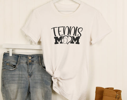 Tennis Mom SVG Bundle, 6 Designs, Tennis Mom Shirt SVG, Tennis Mom Messy Bun SVG, Loud And Proud Tennis Mom SVG, Tennis Mom Squad SVG SVG HappyDesignStudio 