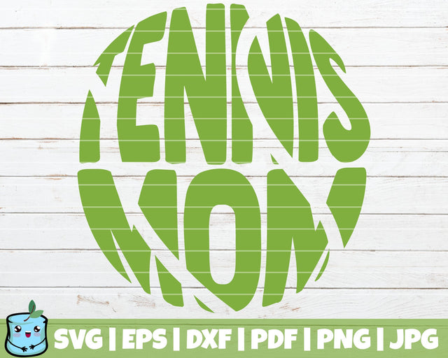 Tennis Mom SVG MintyMarshmallows 