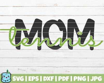 Tennis Mom SVG MintyMarshmallows 