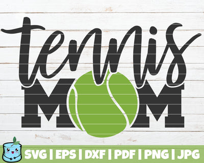 Tennis Mom SVG MintyMarshmallows 