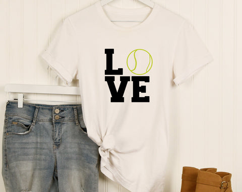 Tennis Quotes SVG Bundle, 6 Designs, Tennis Sayings SVG, Tennis Cut Files For Cricut, Silhouette, Tennis Is My Favorite Season SVG, Peace Love Tennis SVG SVG HappyDesignStudio 