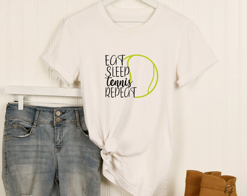 Tennis Quotes SVG Bundle, 6 Designs, Tennis Sayings SVG, Tennis Cut Files For Cricut, Silhouette, Tennis Is My Favorite Season SVG, Peace Love Tennis SVG SVG HappyDesignStudio 