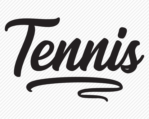 Tennis | Sports SVG SVG Texas Southern Cuts 