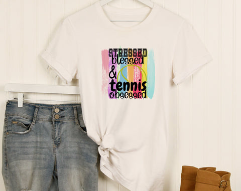 Tennis Sublimation Designs Bundle, 6 Tennis Quotes PNG Files, Peace Love Tennis PNG, Stressed Blessed And Tennis Obsessed PNG, Tennis Is My Favorite Season PNG Sublimation HappyDesignStudio 