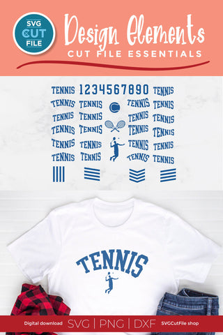 Tennis svg bundle for Cricut or Silhouette SVG SVG Cut File 